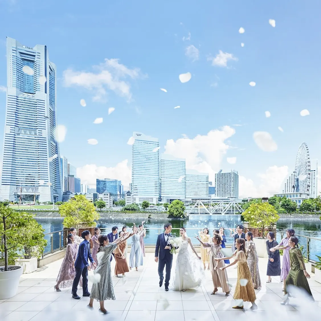 【初見学1万ギフト！最大140万優待】横浜らしい絶景パノラマビュー感動挙式×大人の贅沢ウエディング