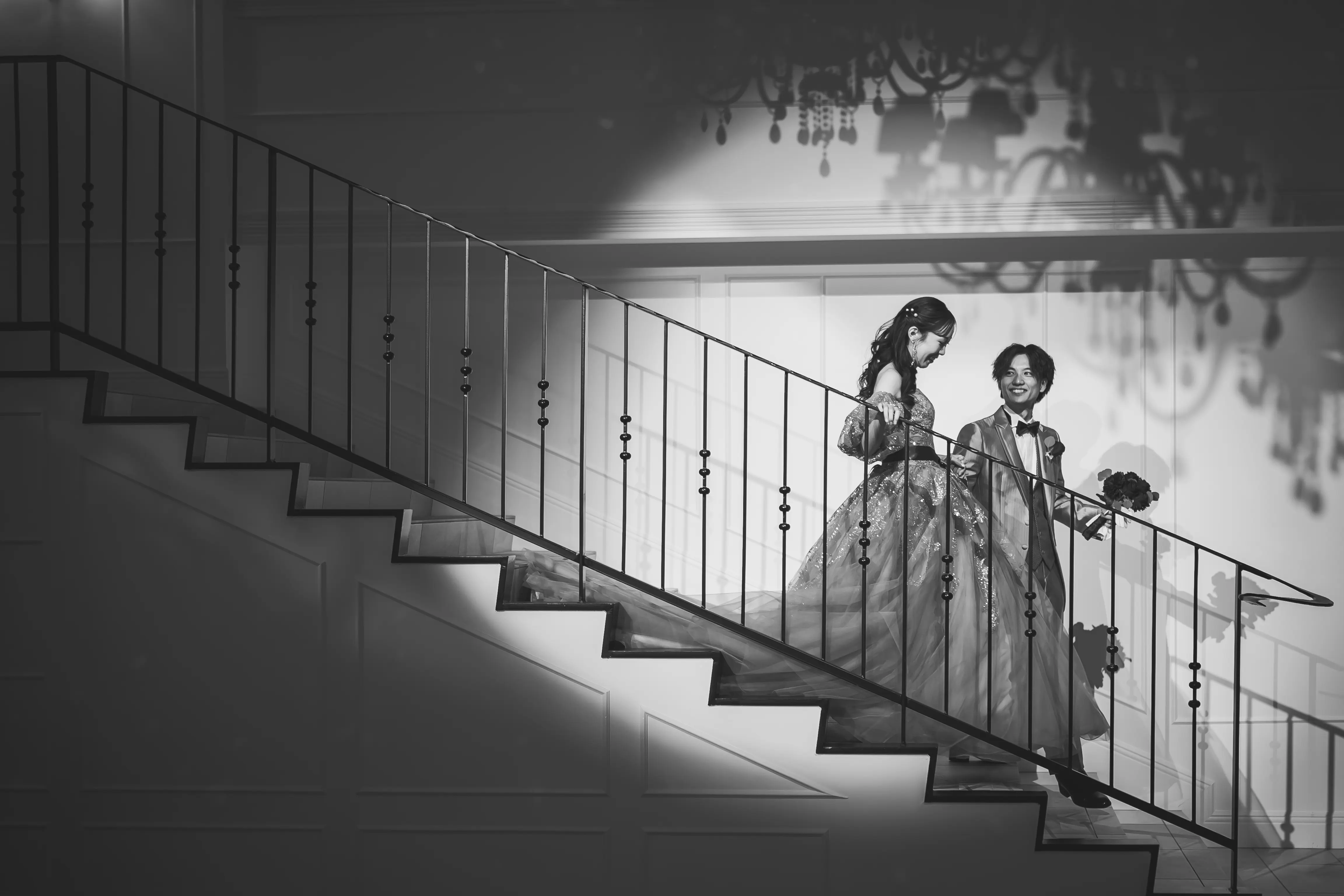 【人気No.1演出！】青森市内で唯一階段入場が叶う結婚式場＊ル・グランクールで心に残るひとときを