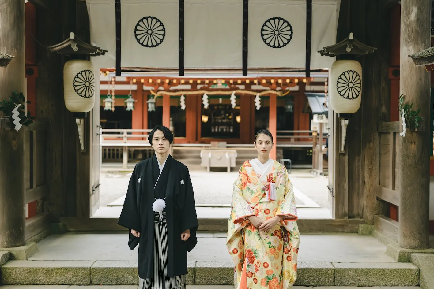 古都奈良が誇る歴史的な神社の数々、本格的な和婚を菊水楼がワンストップでお手伝い