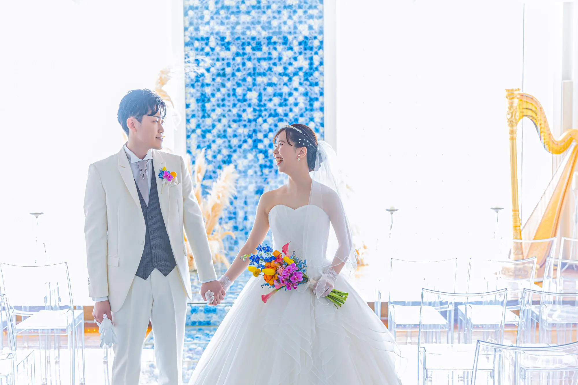 ウエディングレストラン ジュレ卒花レポート♪緑と美食でゲストをもてなす貸切ウエディングをご紹介します