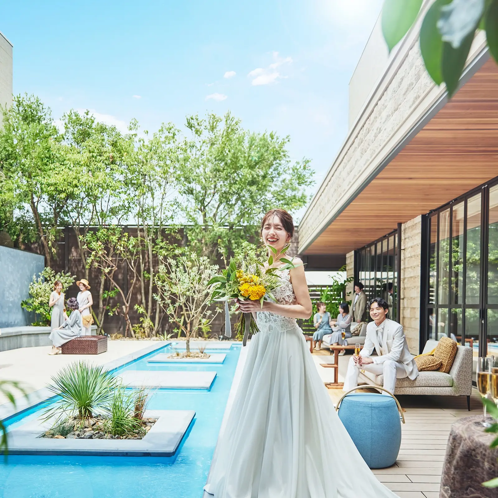 【滋賀県唯一】ガーデン＆リゾート２つの選べる貸切邸宅を同時見学★でお好みのWスタイルを見つけて♪