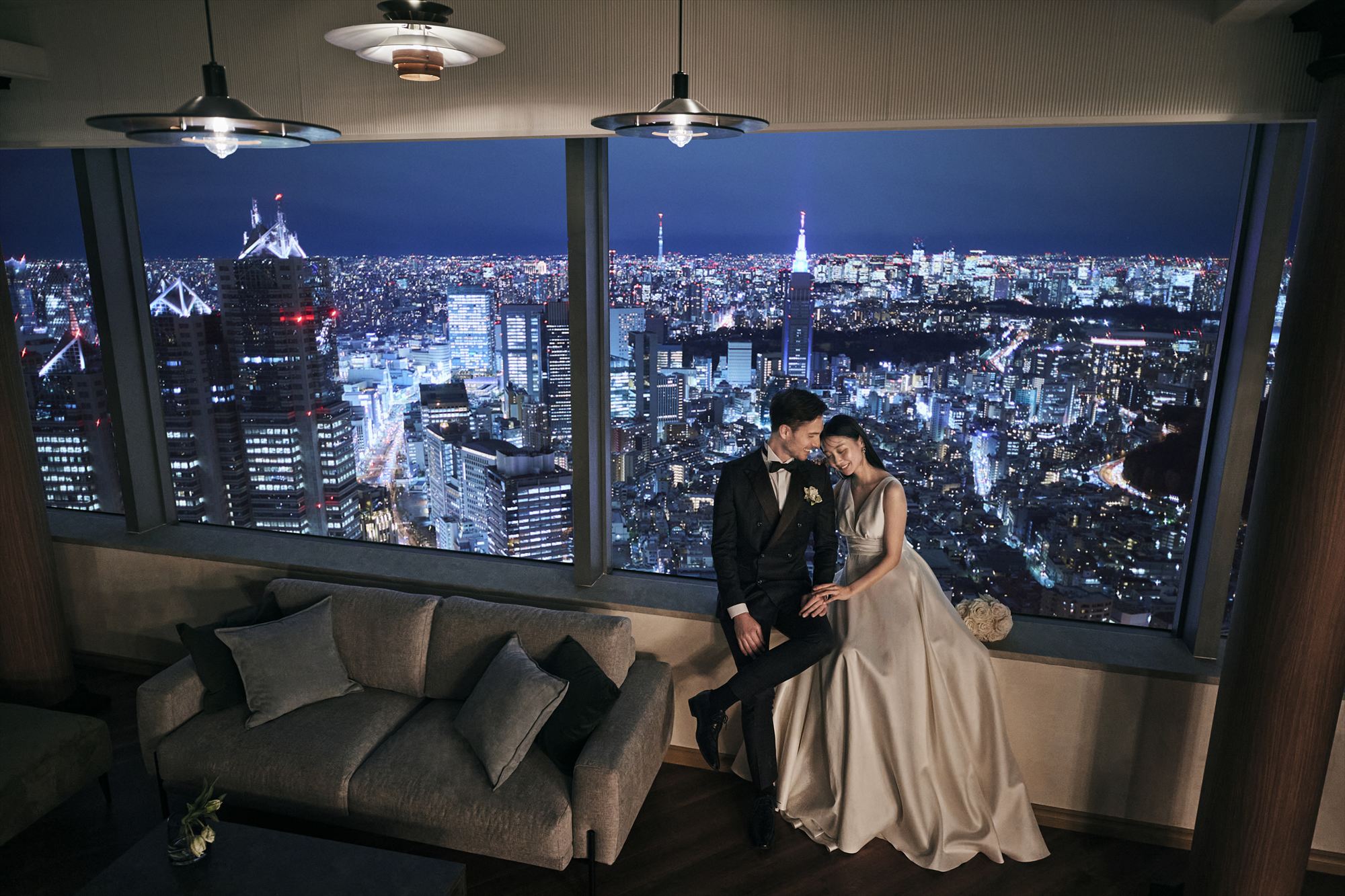 【東京一の高さを誇る結婚式場】地上264ｍの美景×美音×美食でゲストをおもてなし→フェア予約はこちら