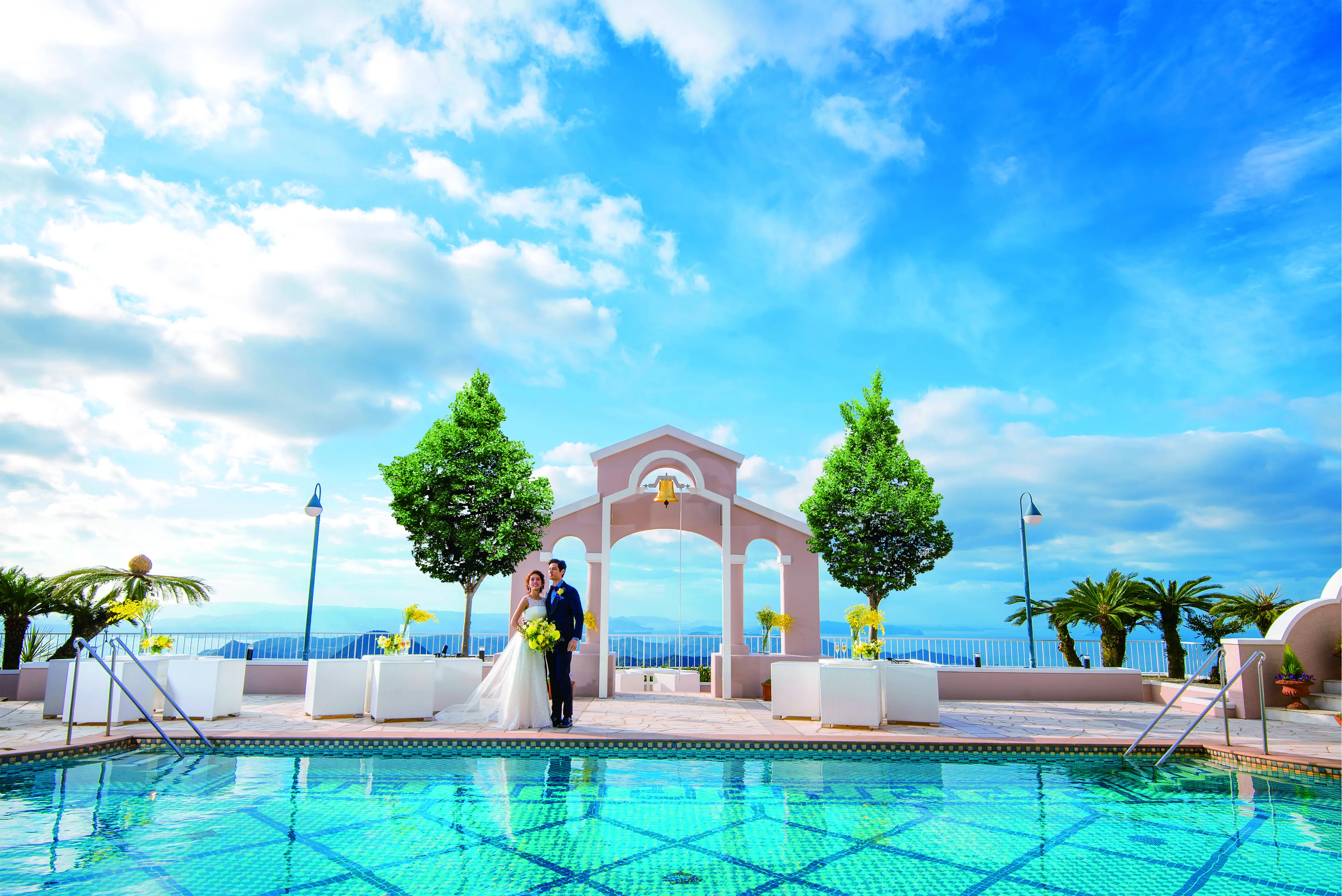 *絶景のリゾートホテルで1組貸切のＳＴＡＹ＆ＷＥＤＤＩＮＧ*ふたりらしい自由で特別な1日を演出