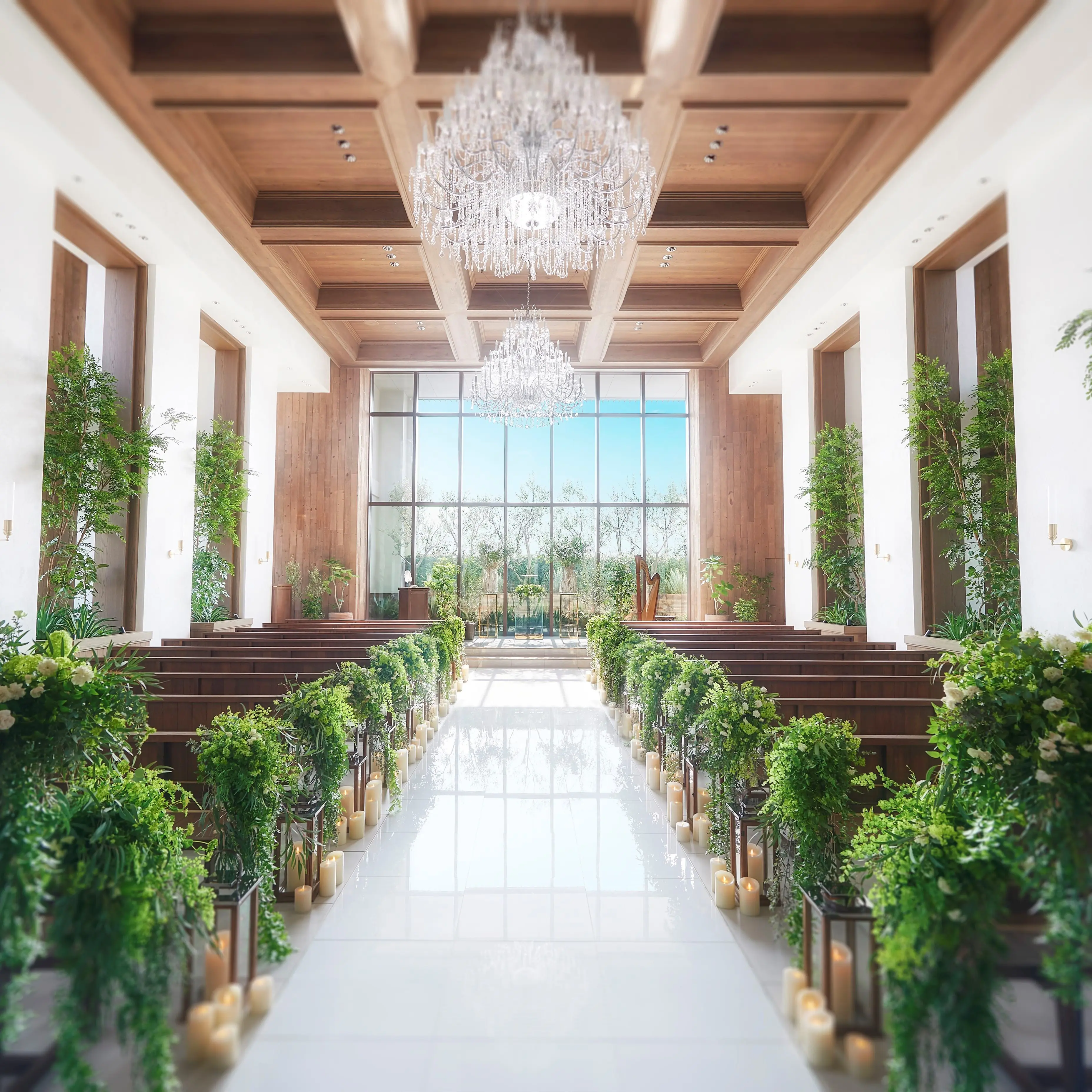 究極にシンプル！だからお得に【基本挙式料99,000円～】ルクリアモーレの少人数結婚式