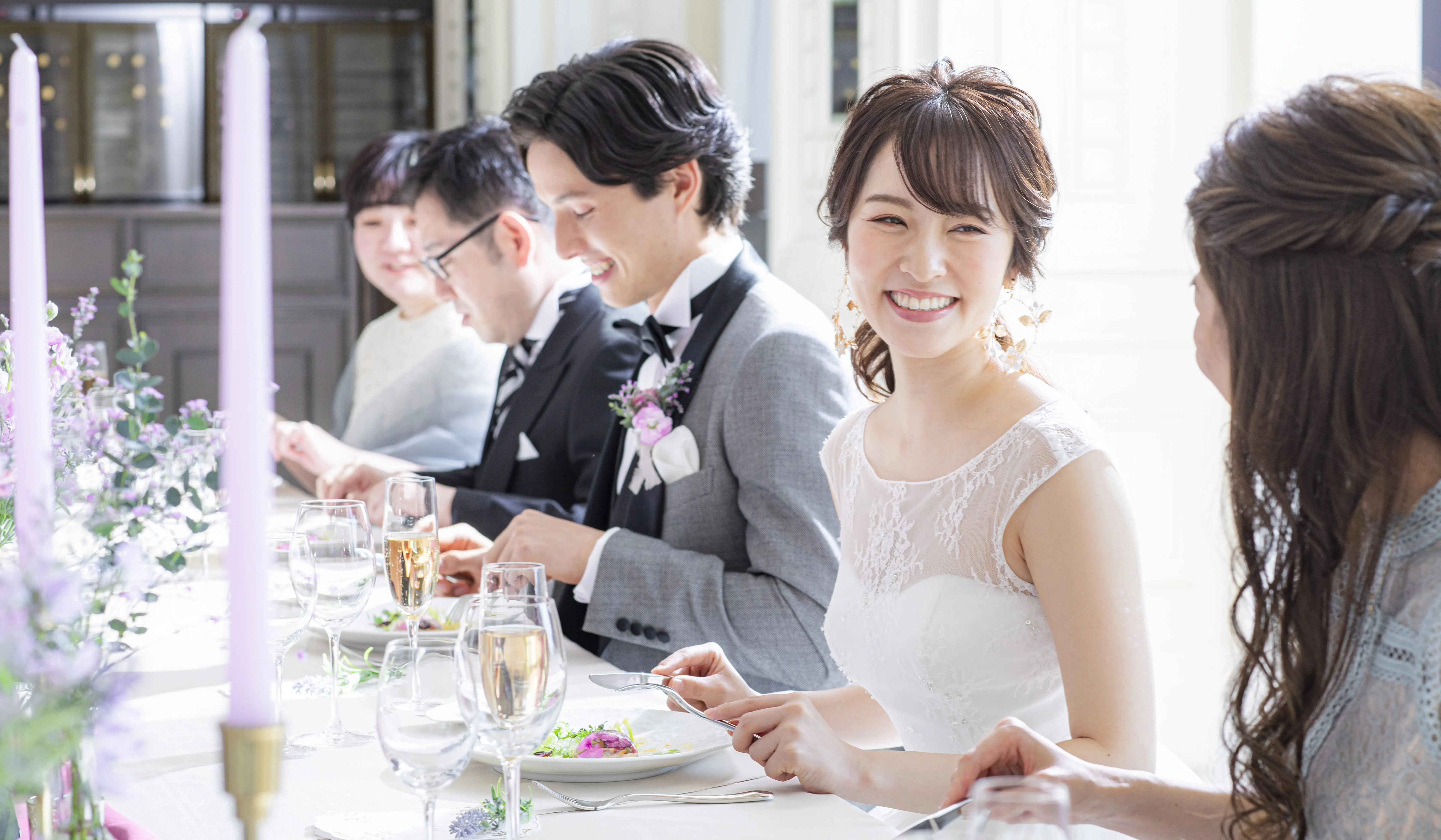 究極にシンプル！だからお得に【基本挙式料99,000円～】ルクリアモーレの少人数結婚式