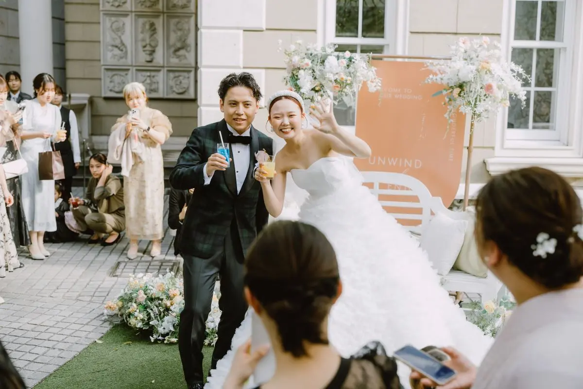 公式HPにてパーティレポート公開中♪オリジナリティ満載◎都心の森で一棟貸切ウェディング→詳細はこちら