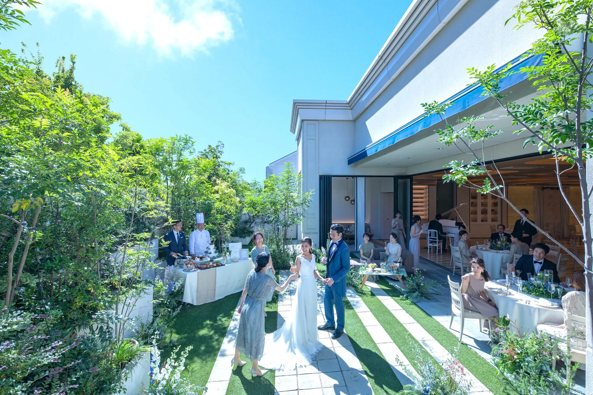 ＼ガーデン邸宅1組貸切W◆最大155万特典／持込自由！NGなし×プロと創るオーダーメイドW体験