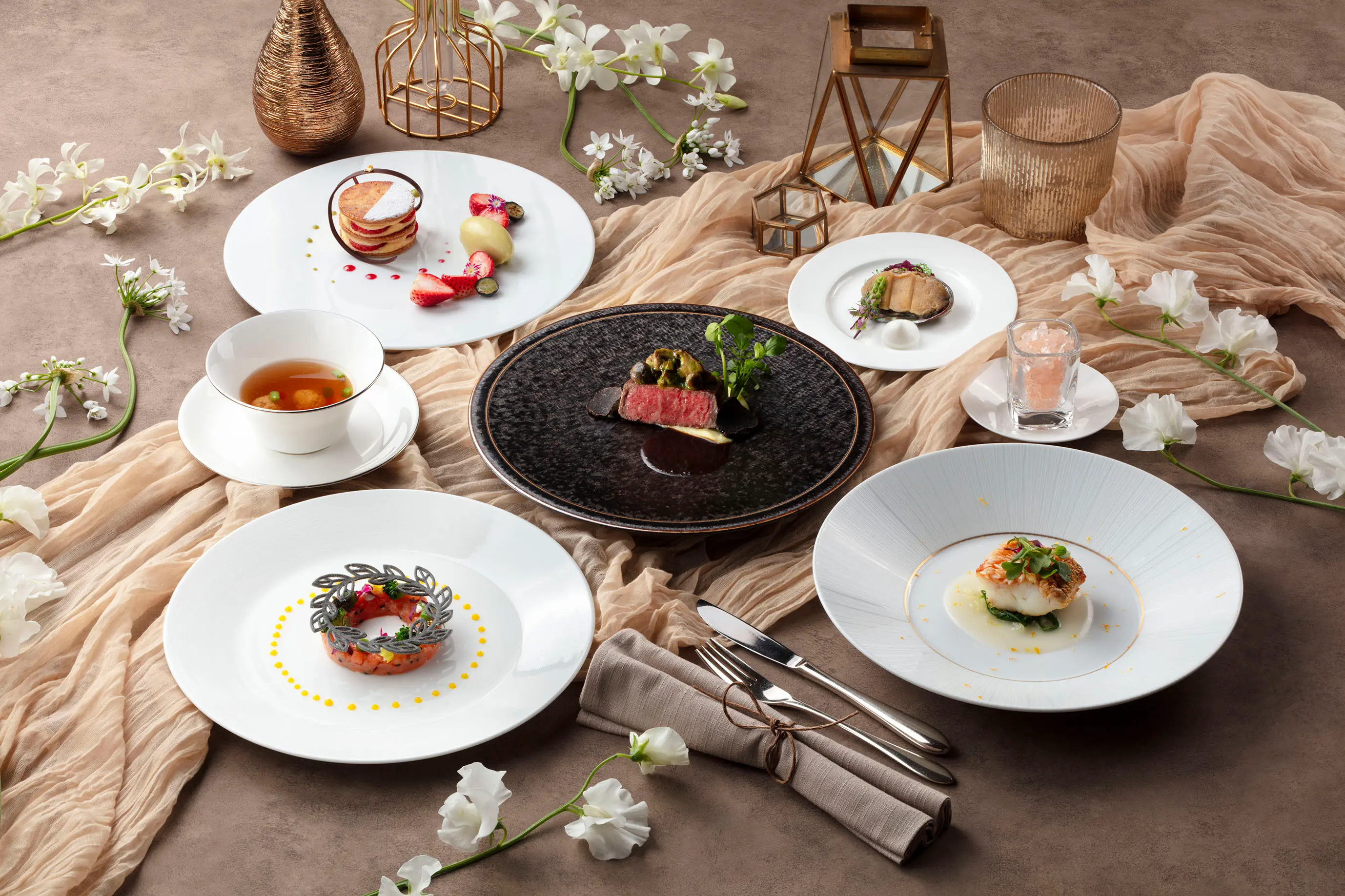 プランナー厳選コース*軽井沢の美食を味わう無料試食フェア【信州りんご和牛×甘鯛＆デザートを堪能】