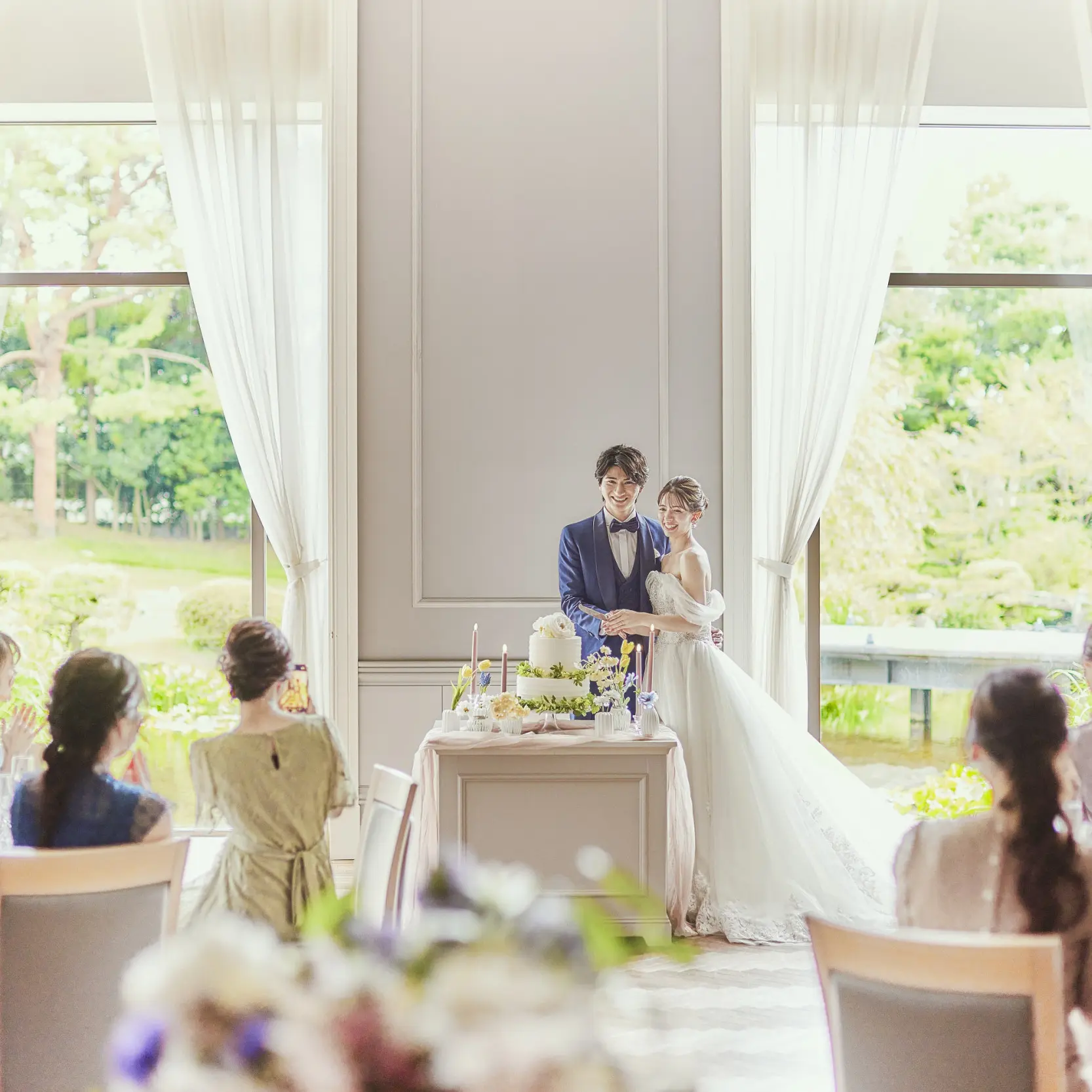 【先輩カップルのレポート紹介】新郎新婦の好きなアイテムや演出を詰めこんだ結婚式を参考にして！