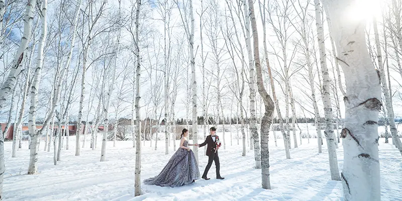 道内の大自然を舞台に★一生に一度の特別な写真を残すなら！フォトウエディング相談会