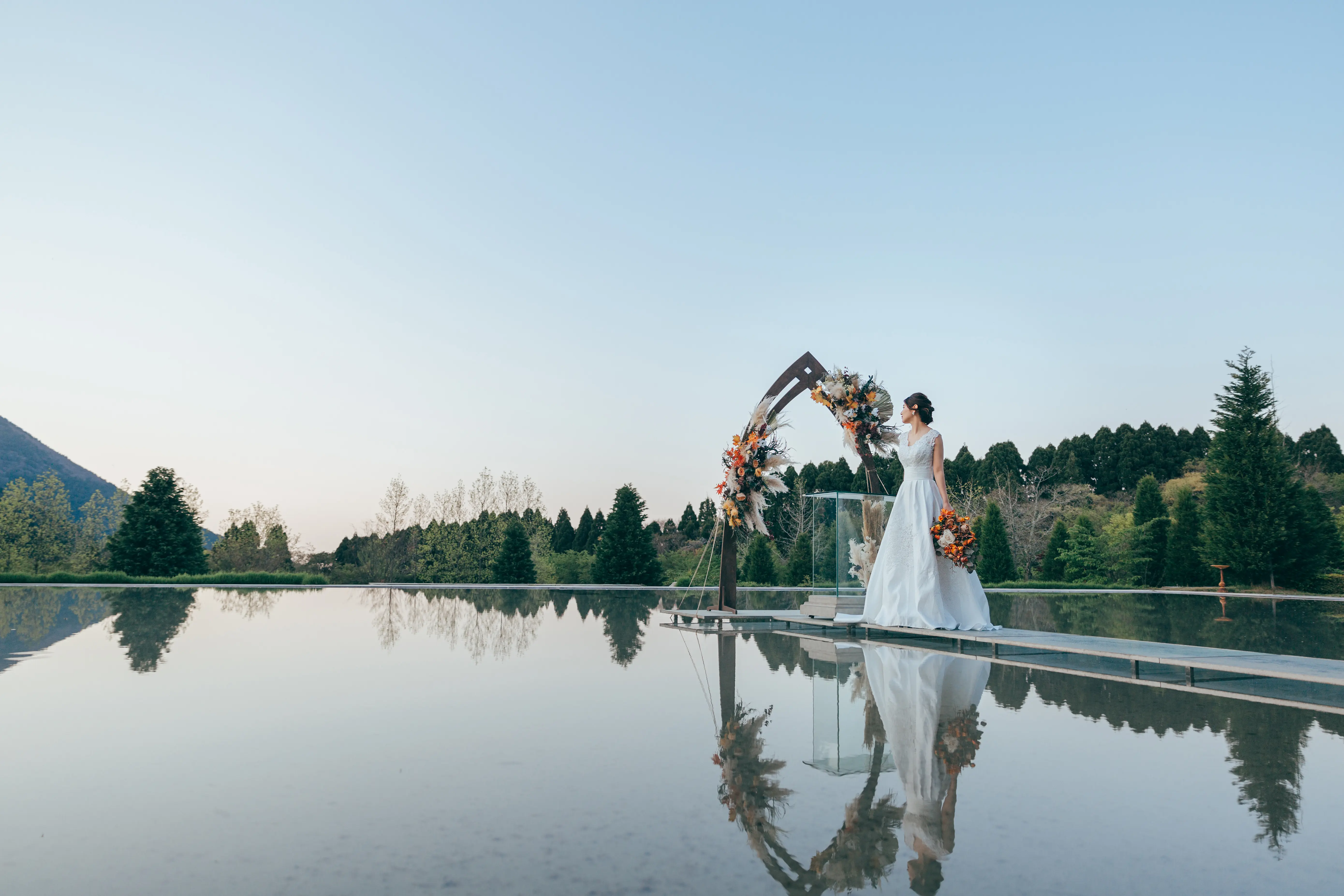 【岡山県北から60分のリゾートW】宿泊OK！ガーデン挙式OK！贅沢な滞在型ウェディングを。