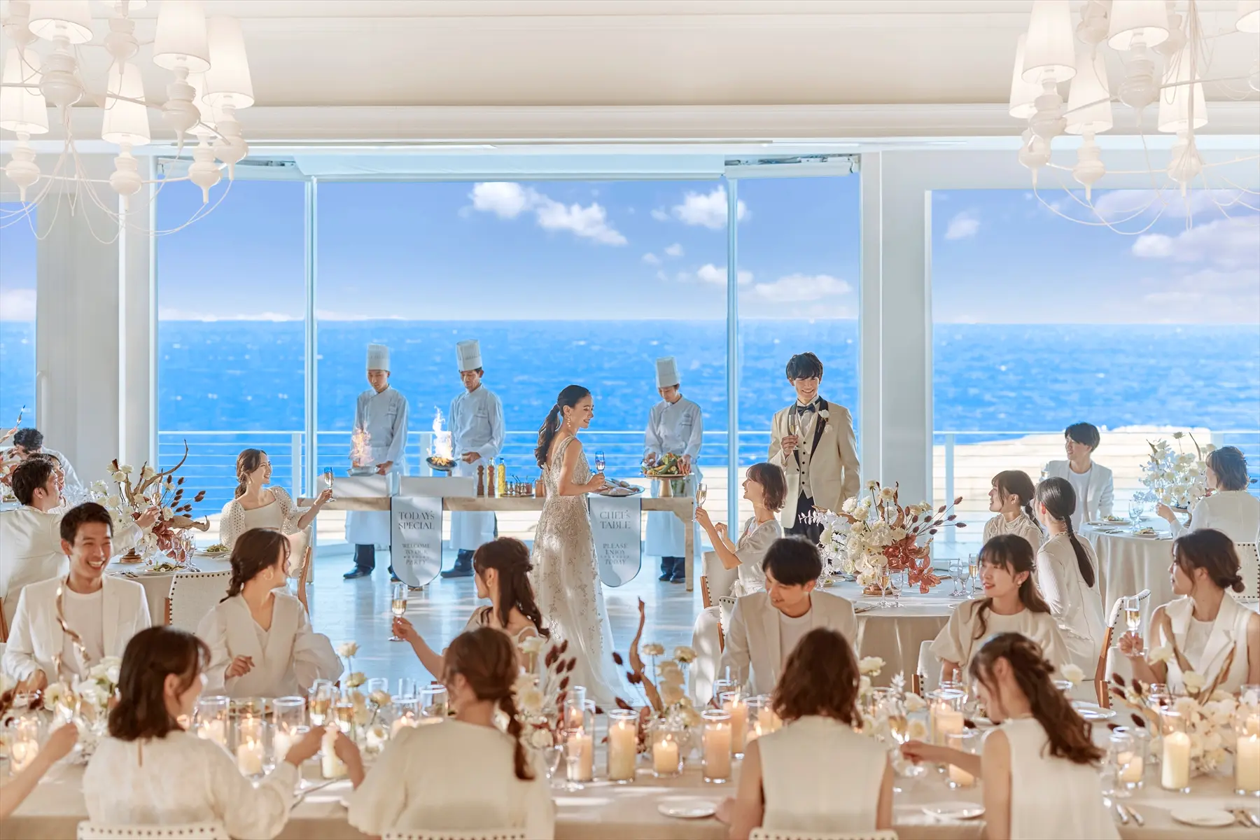 【予算も景色も妥協しない】マリゾンの絶景Wedding★半年以内なら料理半額×挙式料0円