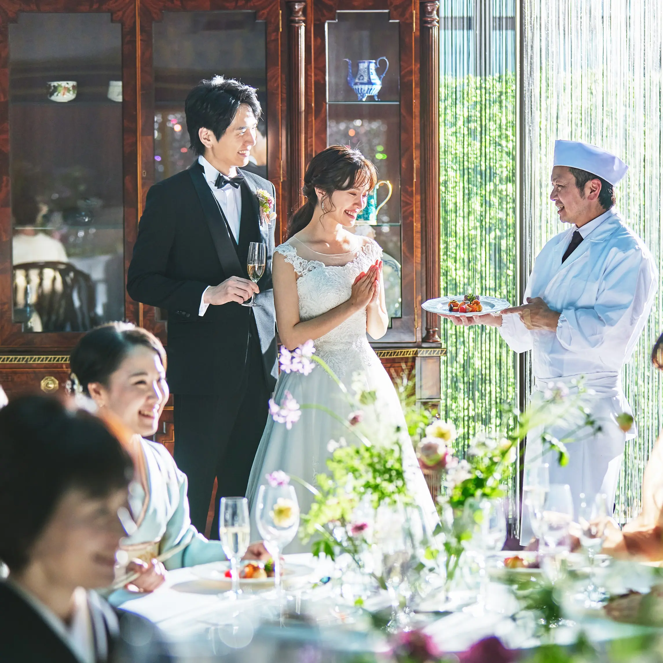 【ウェディングレポート】乃木會館で結婚式を挙げた先輩カップルの笑顔あふれる1日をお届け♪
