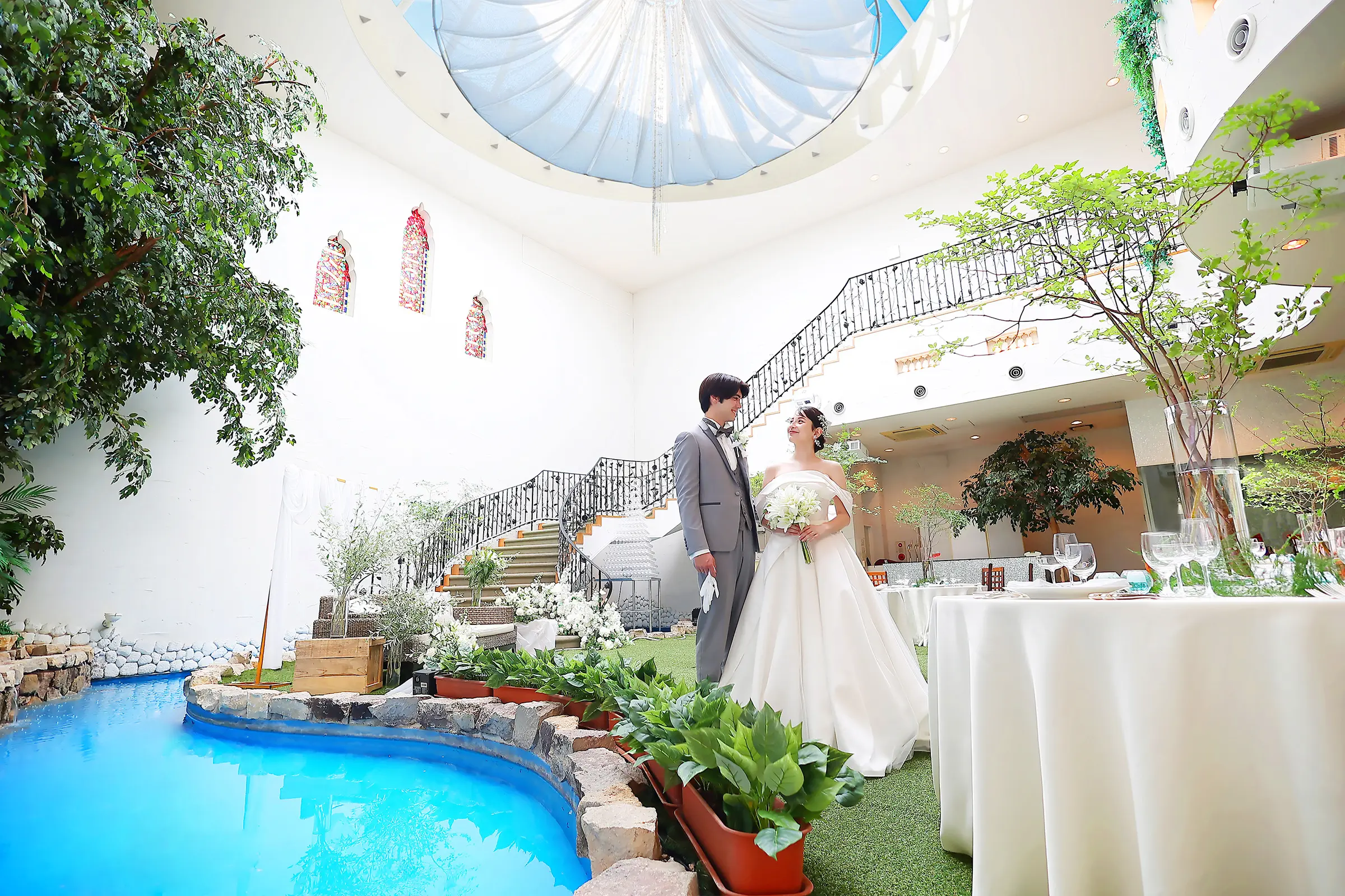 【1日1組限定】セフィロト・テラ・ナチュレ3つの結婚式場合同ツアー