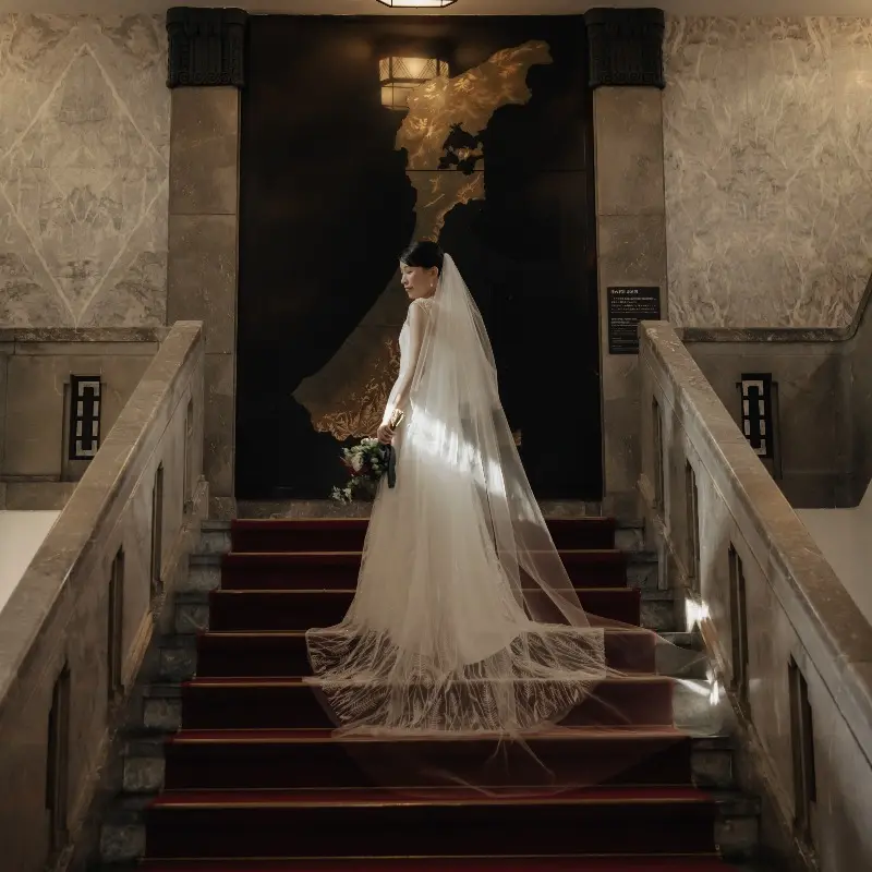 【有形文化財での上質な結婚式】歴史あるしいのき迎賓館が織りなす全てが絵になる上質空間