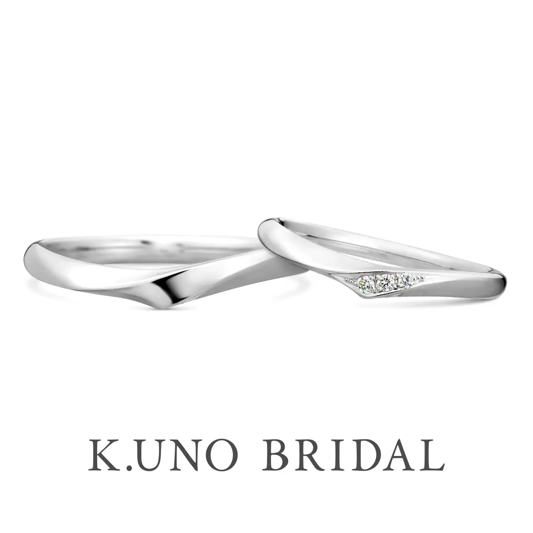 k uno結婚指輪(男性用・女性用) 女性だけでなく、男性の私から見ても欲しいと思える、武骨で個性