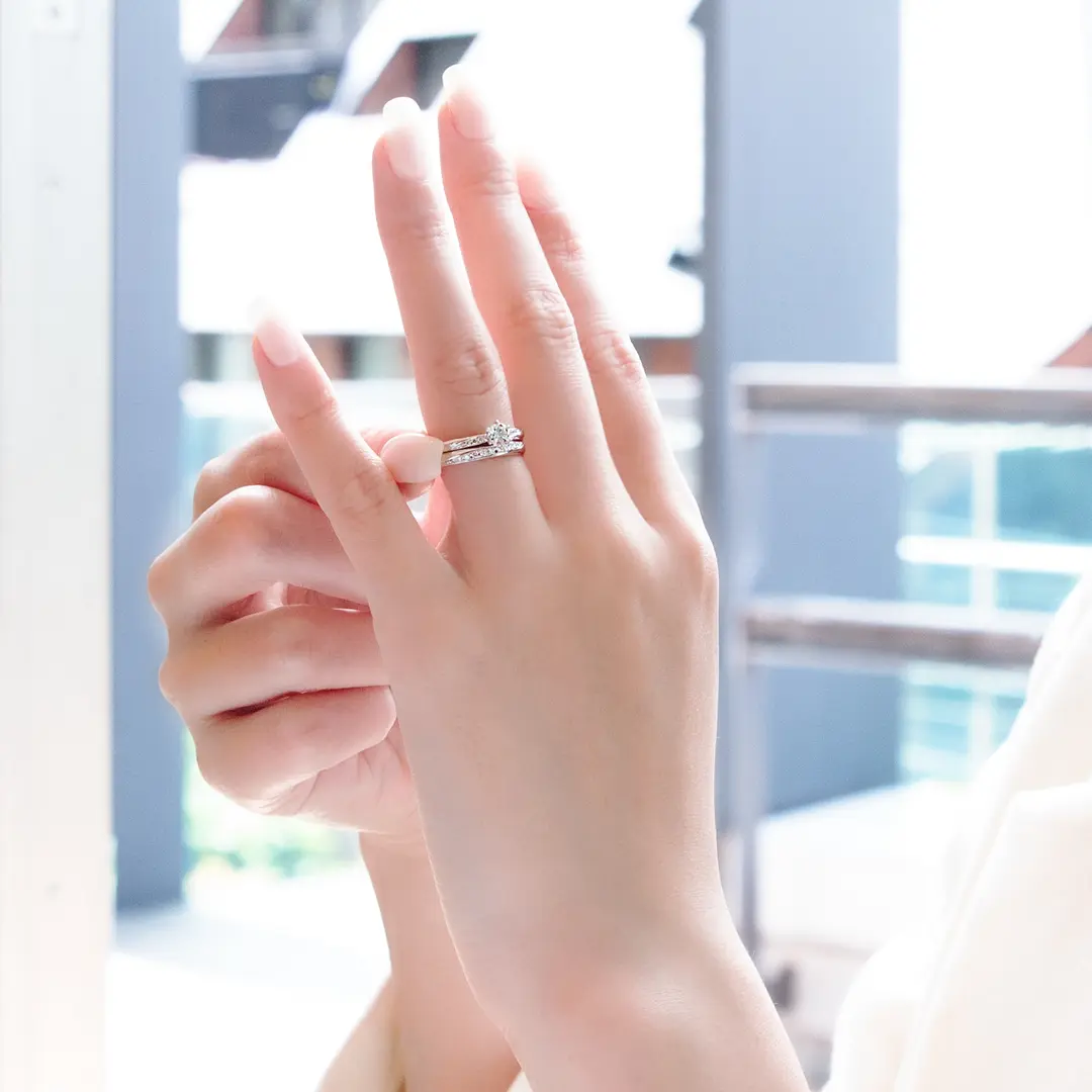 シンフォニア（婚約指輪）｜K.UNO BRIDAL｜結婚指輪・婚約指輪