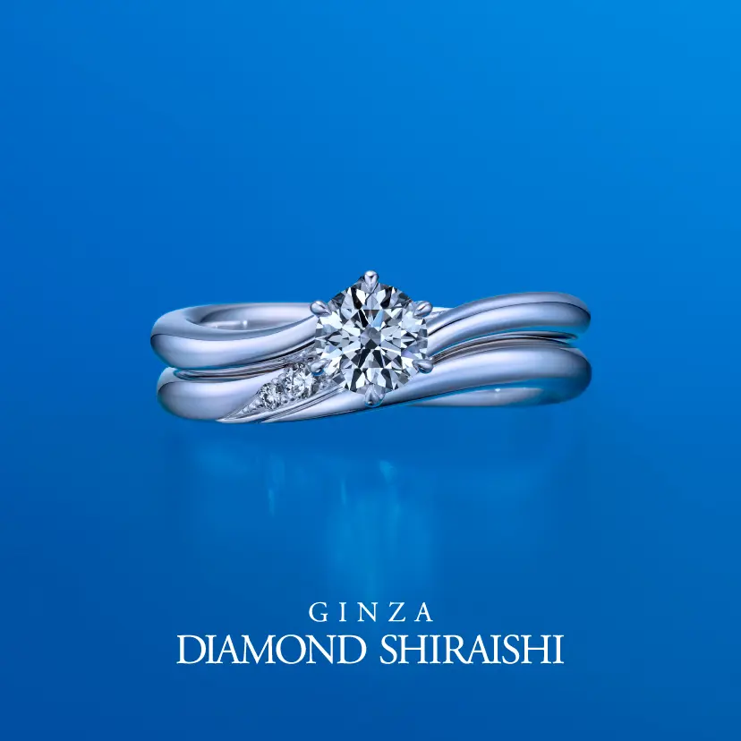 ダイヤモンドシライシ 結婚指輪 ブーケ 8号 銀座ダイヤモンドシライシ