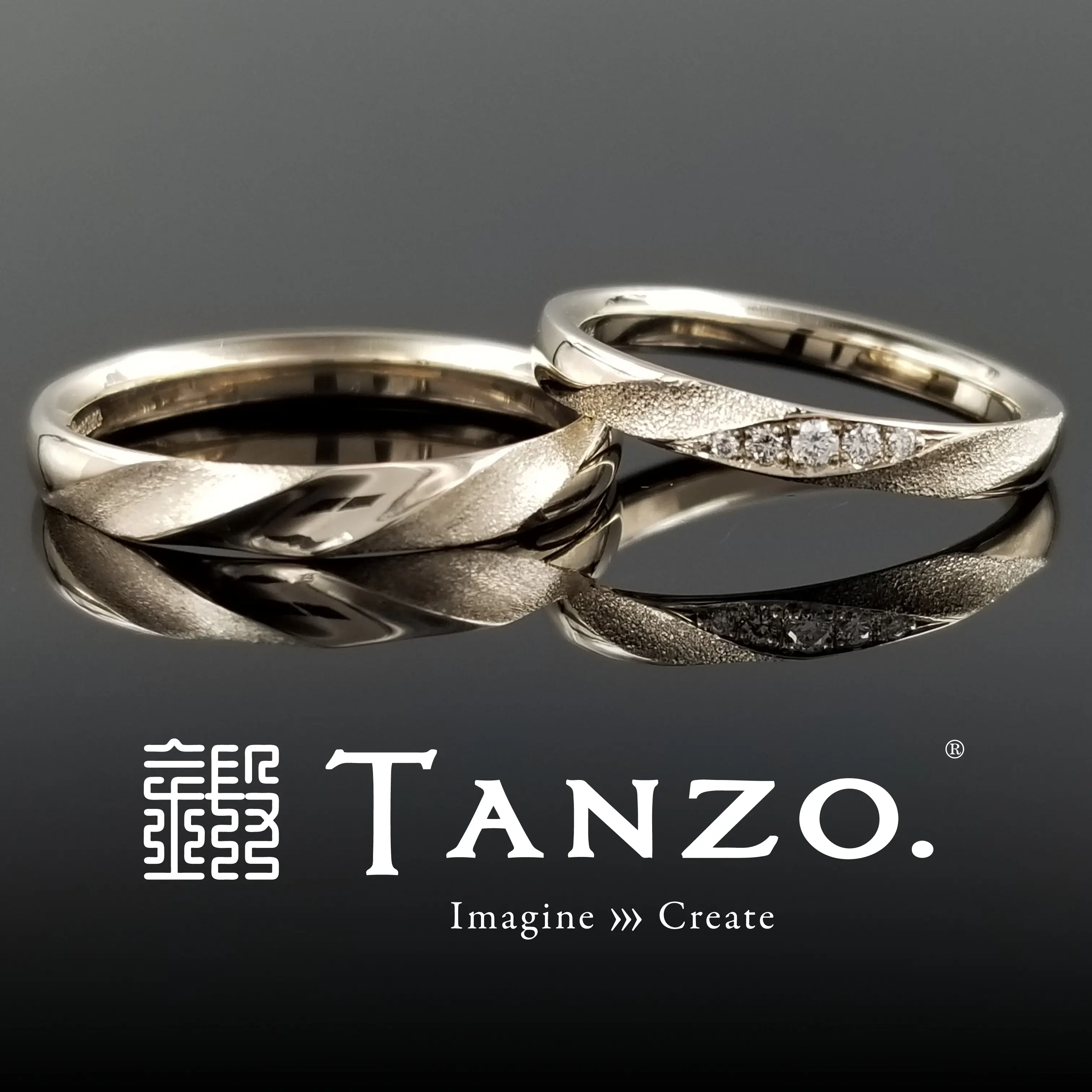 にしきなりける】c037｜TANZO.(鍛造指輪)｜結婚指輪・婚約指輪