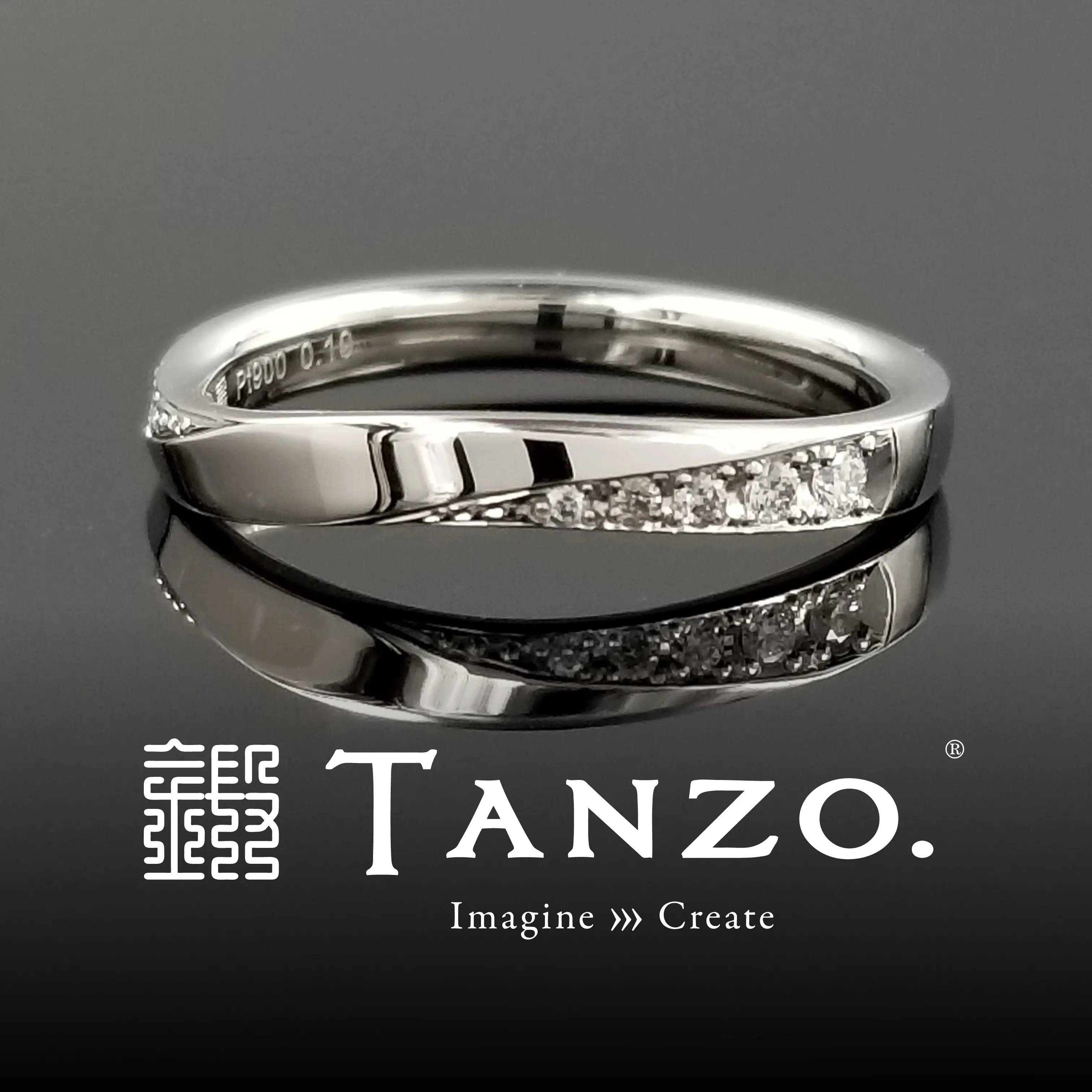 雲の王冠 雲の通ひ路】c020｜TANZO.(鍛造指輪)｜結婚指輪・婚約指輪｜みんなの