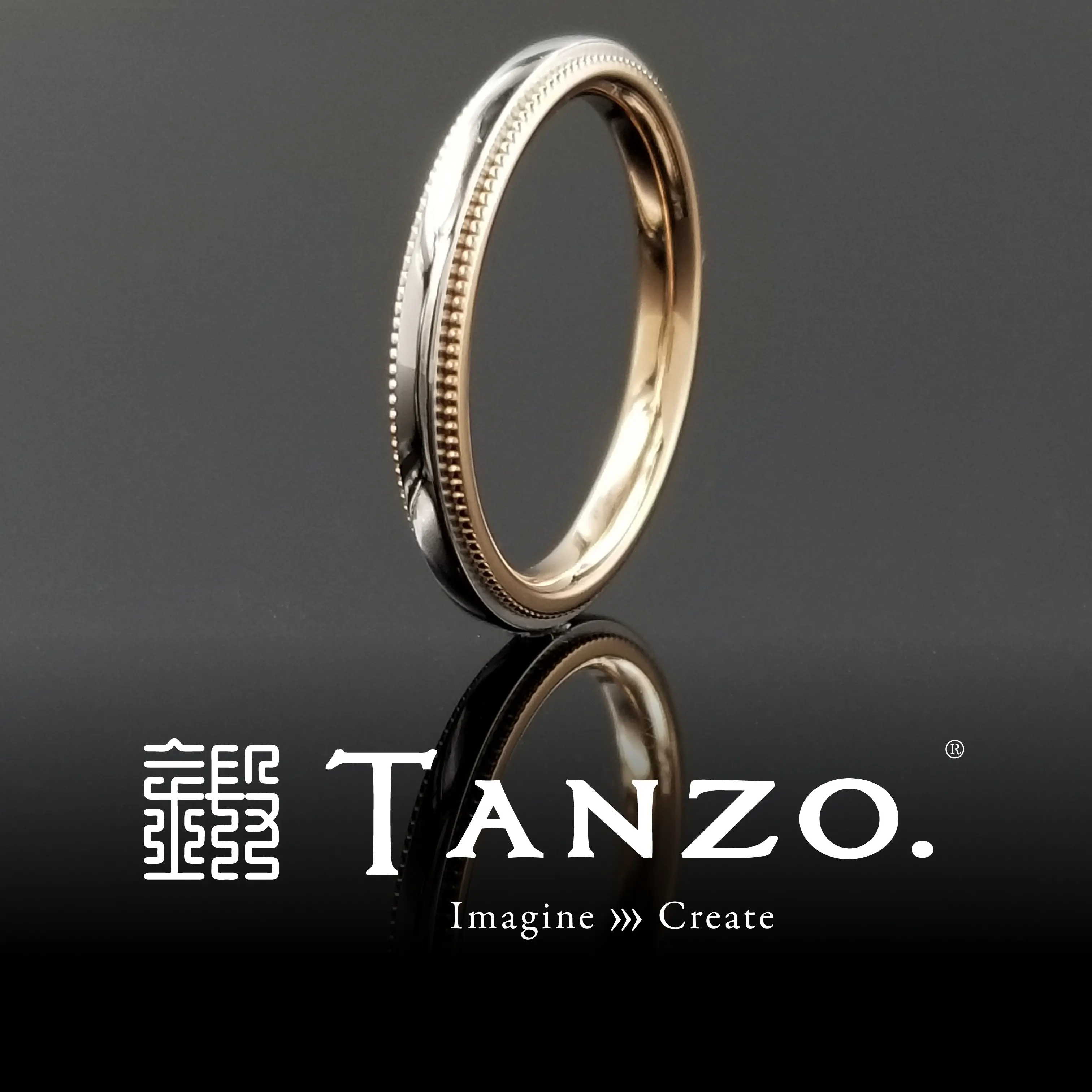 峰のもみぢ葉】c010｜TANZO.(鍛造指輪)｜結婚指輪・婚約指輪｜みんなの 