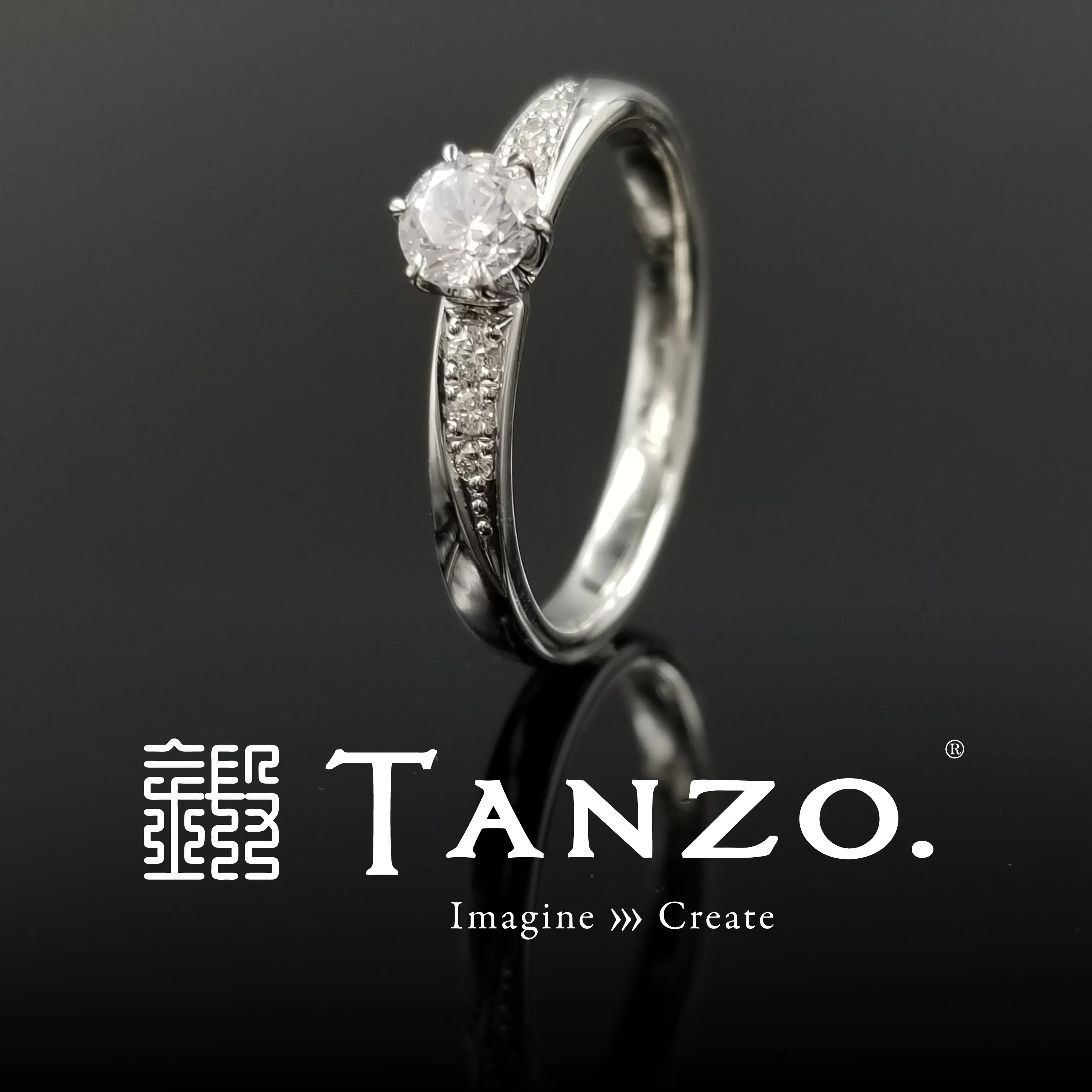 有明の月】c113｜TANZO.(鍛造指輪)｜結婚指輪・婚約指輪｜みんなの 