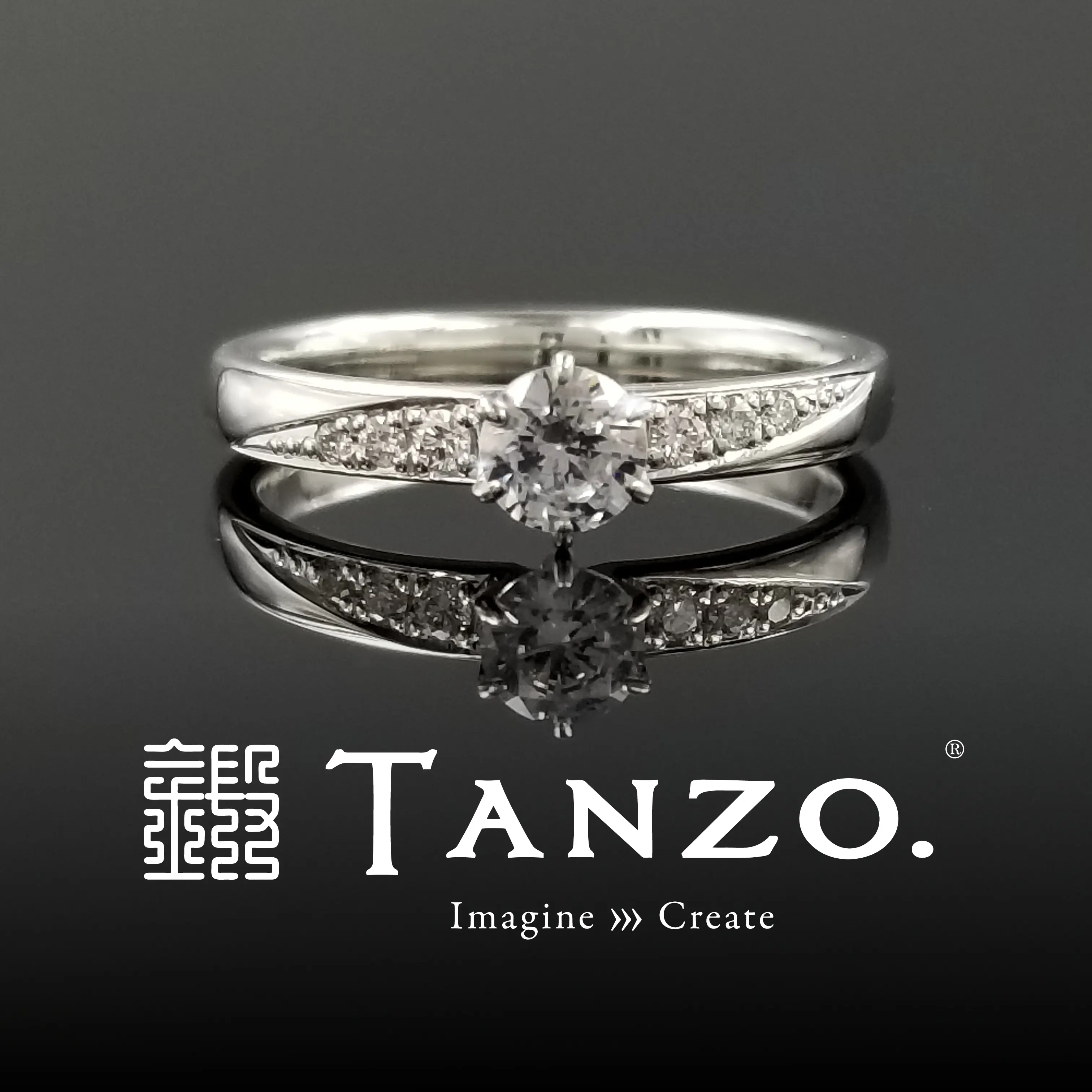 有明の月】c113｜TANZO.(鍛造指輪)｜結婚指輪・婚約指輪｜みんなの 