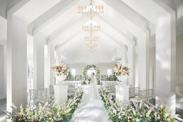 カービング祭り⑤新作…天然石の花束…初登場♡アバロンシェル&クリスタル 赤坂アプローズスクエア迎賓館の挙式会場