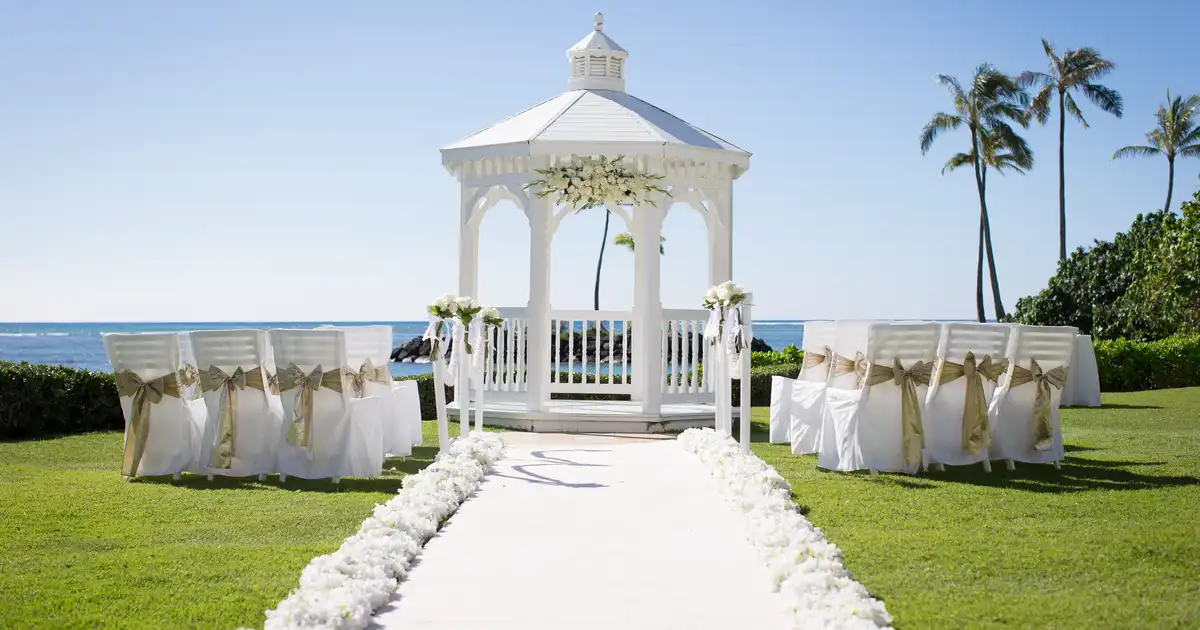 コストは掛かりますが絶対後悔しません ジルラブさんの ザ カハラ ホテル リゾート ダイヤモンドヘッド ローン ガゼボ の挙式 結婚式口コミ みんなの ウェディング海外