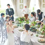 30名から貸切 親族中心の会食会ウェディングプラン