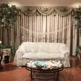高砂席はソファーにしました
