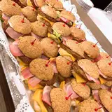 オプション料理の佐世保バーガー