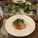 前菜はマリネでした