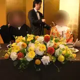 メインテーブルお花