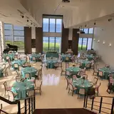 披露宴会場の階段から見た景色です。