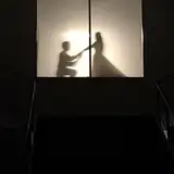 スタッフの方が影絵をしてくれました。