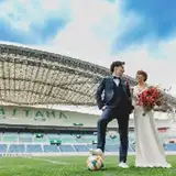  【埼玉スタジアム2OO2でのウエディング記念フォトプラン】
