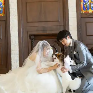ペット婚プラン【ペットと一緒の結婚式】