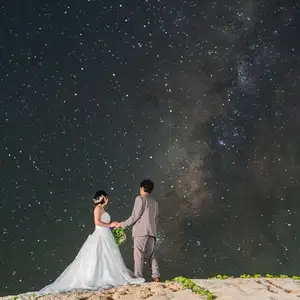 【フォトプラン】星空＆ドラマティックナイト撮影10カット