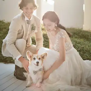 【新登場！ペット婚プラン】挙式～披露宴までずっと一緒が叶う