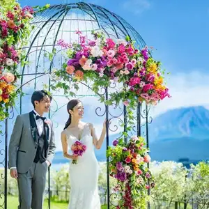 【フォトウェディングプラン】雄大な桜島を望む絶景で叶う