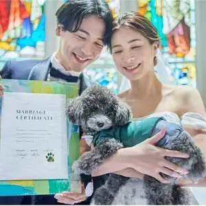 【ペット婚】大切な家族と一緒に*「挙式＆披露宴」どちらもOK