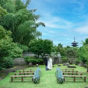 【2027年2月迄｜40名217万円～】月真院で叶える和婚