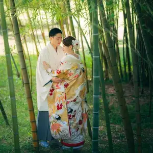 和装Bフォトプラン【新郎様和装1点　新婦様和装2点】