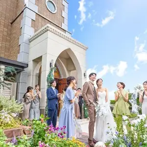 【挙式プラン】天空のチャペル～ガーデンフラワーシャワー付き～