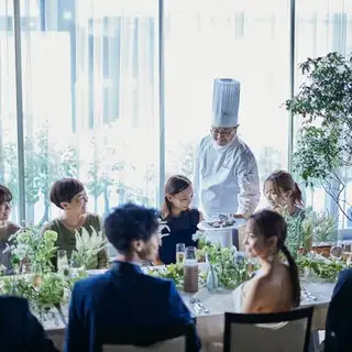 【二部制】家族婚10名＆友人パーティー30名　160万円