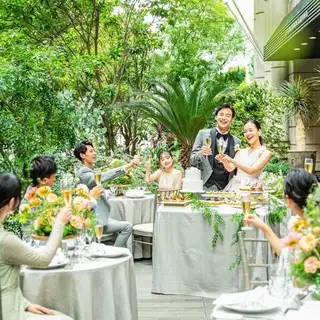 【春婚3月～5月】新緑美しい*室内型ガーデンウェディング
