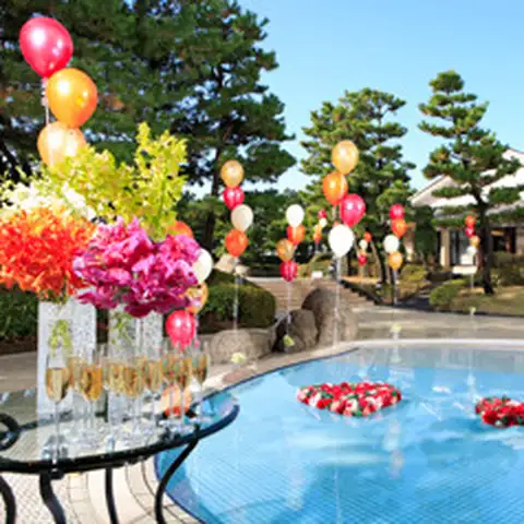 名 525 442円 名40万円 1 600平米のガーデン 一軒家貸切プラン ヒルトン東京ベイ みんなのウェディング