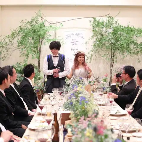 10名 629 800円 親族とのご結婚式の方にオススメ 10名挙式 会食プラン ヴィラ デ マリアージュ越谷レイクタウン みんなのウェディング
