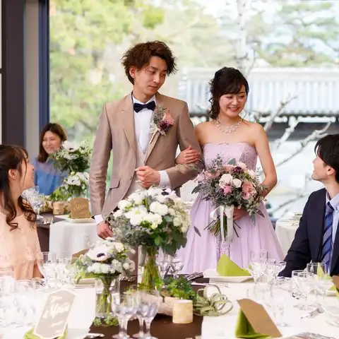 10名 600 000円 アットホームwedding 少人数様でのしっかり演出プラン 京都ガーデンパレス みんなのウェディング